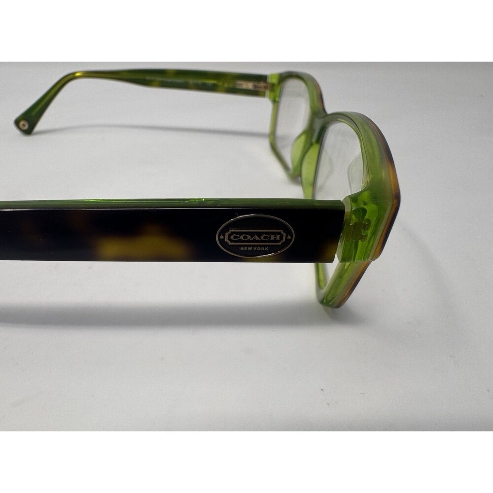Coach HC 6040 Brooklyn 5117 Tortoise Green 52 16 135 Eyeglass Frames - Picture 8 of 13